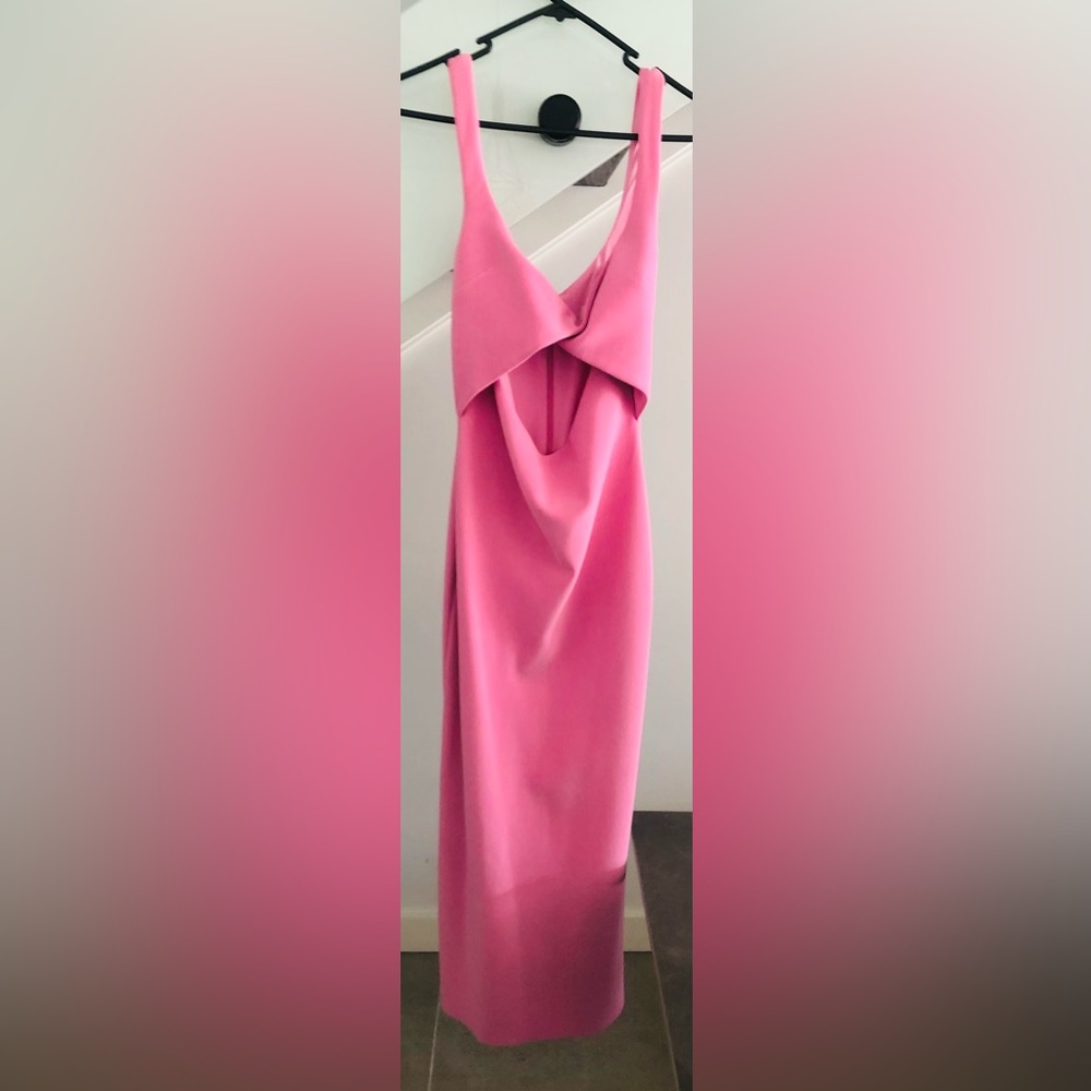 Bec and Bridge Joelle Pink Midi Dress - Picture 2 of 8